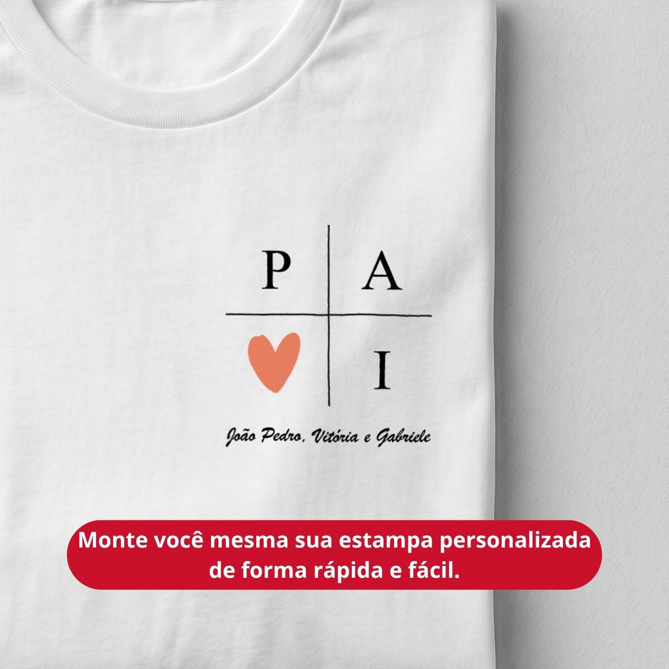 Camiseta Personalizada "Love Dad"