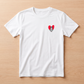 Camiseta Personalizada "Heart Frame"