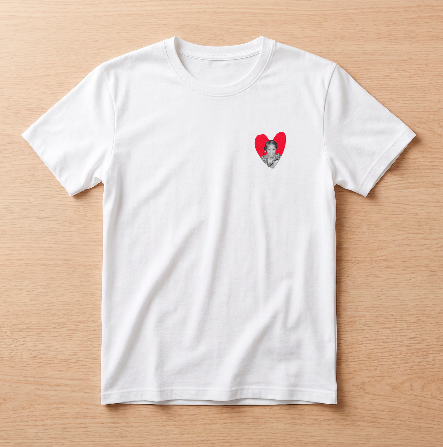 Camiseta Personalizada "Heart Frame"