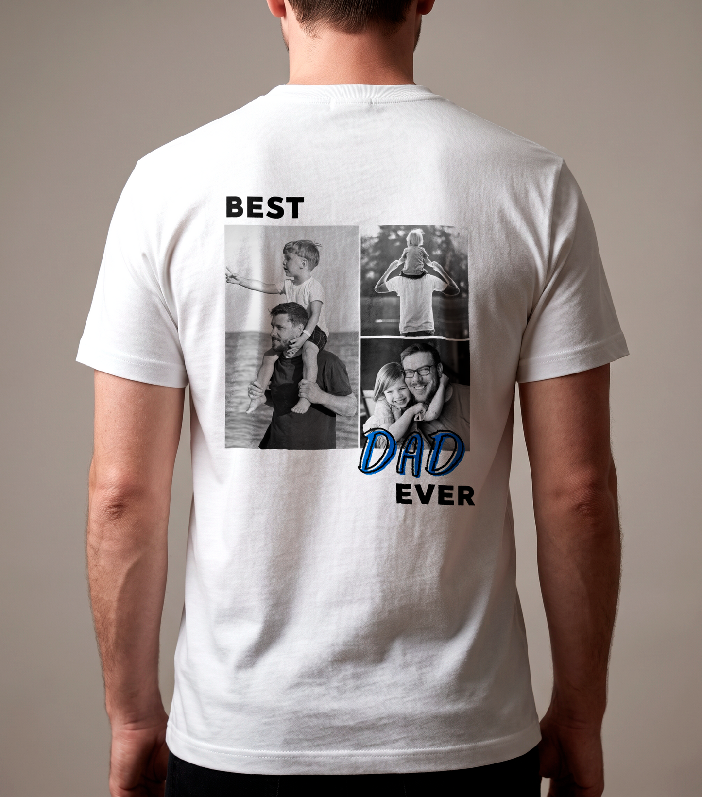 Camiseta Personalizada "Dad Collage"