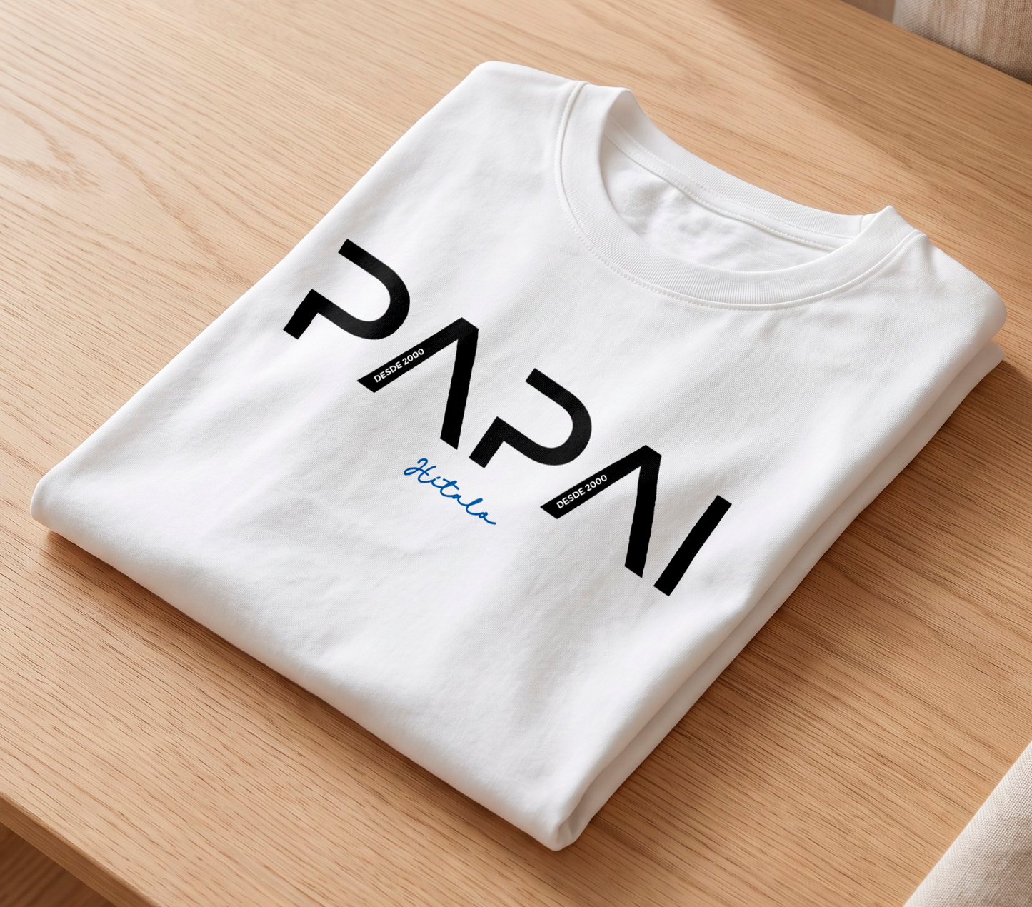 Camiseta Personalizada "Nome de Pai"