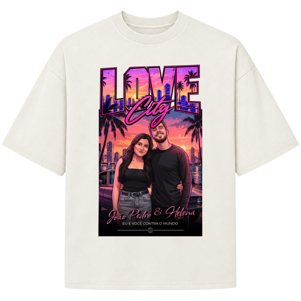Camiseta Personalizada "Love City"