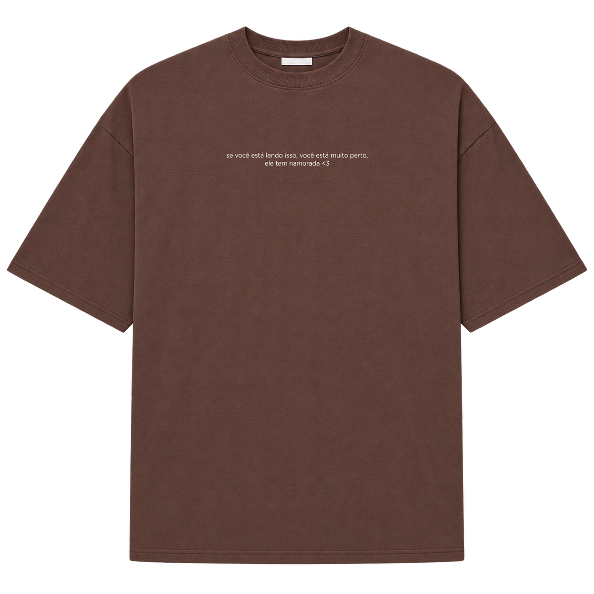 Oversized "você está muito perto"