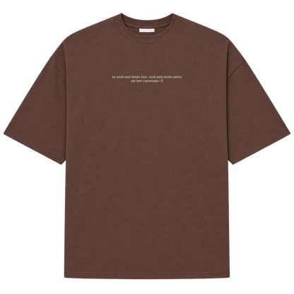 Oversized "você está muito perto"