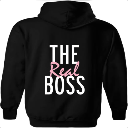 Moletom com Capuz The Real Boss