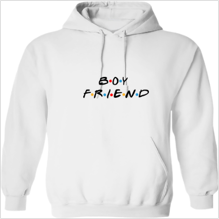 Parzinho Moletom com Capuz "Friends"