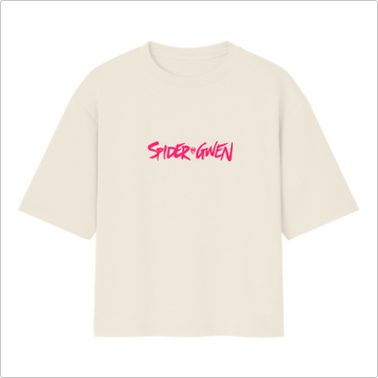 Camiseta Oversized Spider Gwen