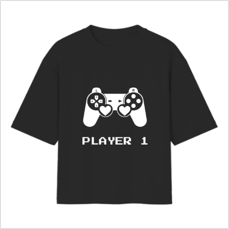 Parzinho "Player 1 & Player 2" Oversized