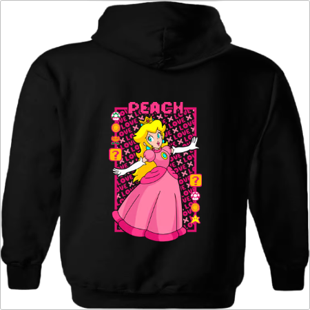 Moletom com Capuz Peach