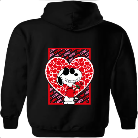 Moletom com Capuz Snoopy