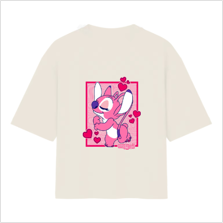 Camiseta Oversized Angel Love