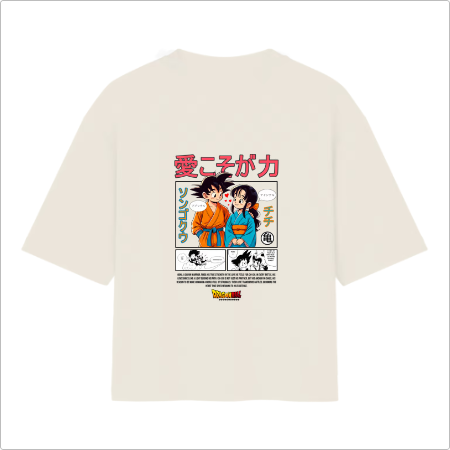 Camiseta Oversized Goku