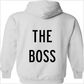 Parzinho Moletom com Capuz "The Real Boss"