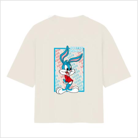 Camiseta Oversized Baby Pernalonga