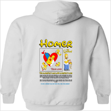 Moletom com Capuz Homer