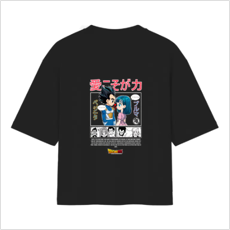 Parzinho "Vegeta & Bulma" Oversized