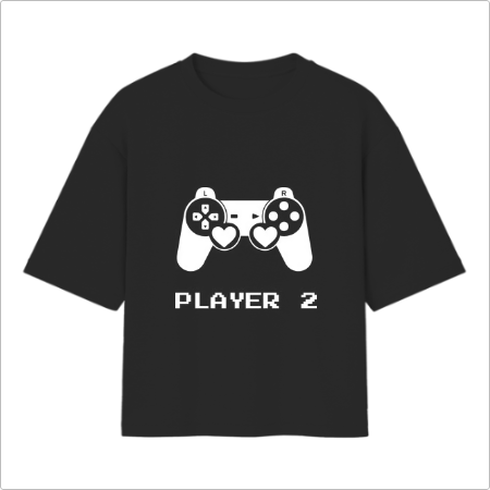 Parzinho "Player 1 & Player 2" Oversized