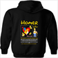 Moletom com Capuz Homer