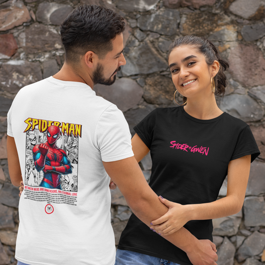 Parzinho "Spider Man & Spider Gwen"